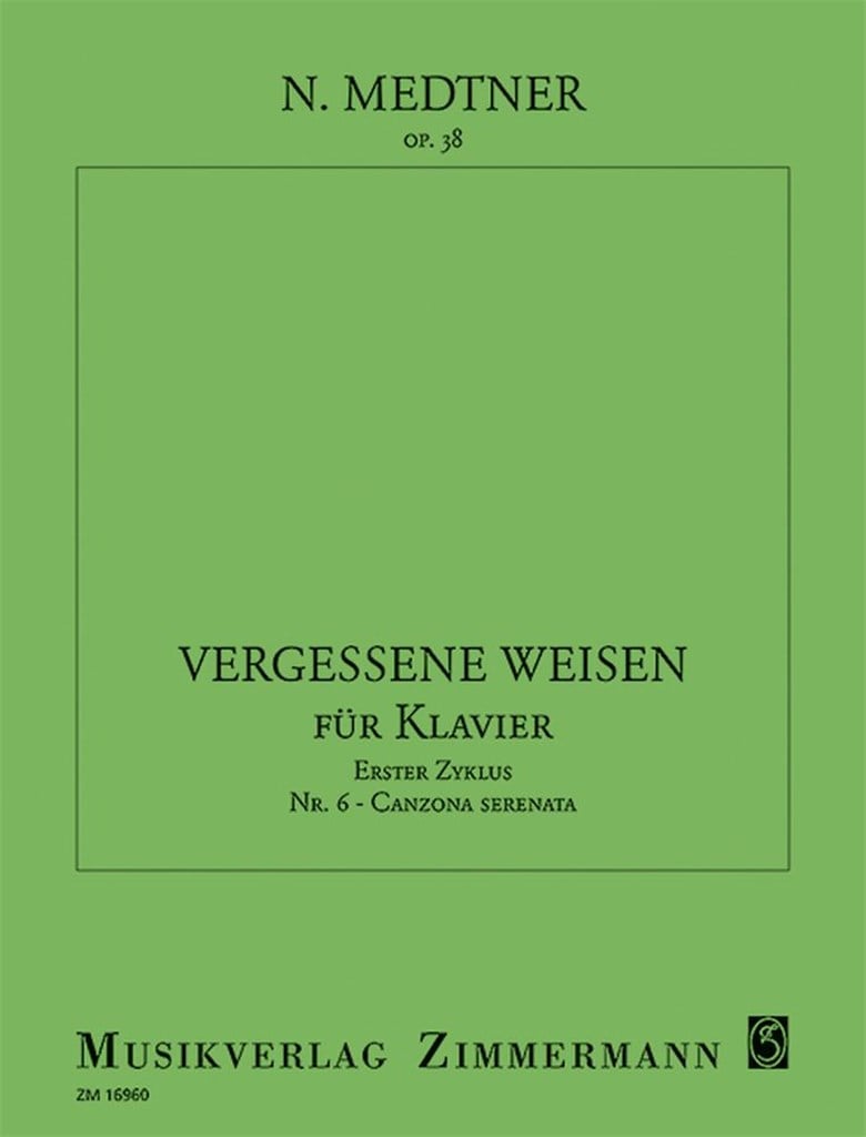 Vergessene Weisen op. 38